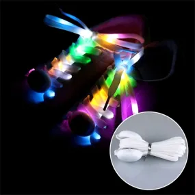 2 Pcs LED Sport Luminous Glow Shoe Laces