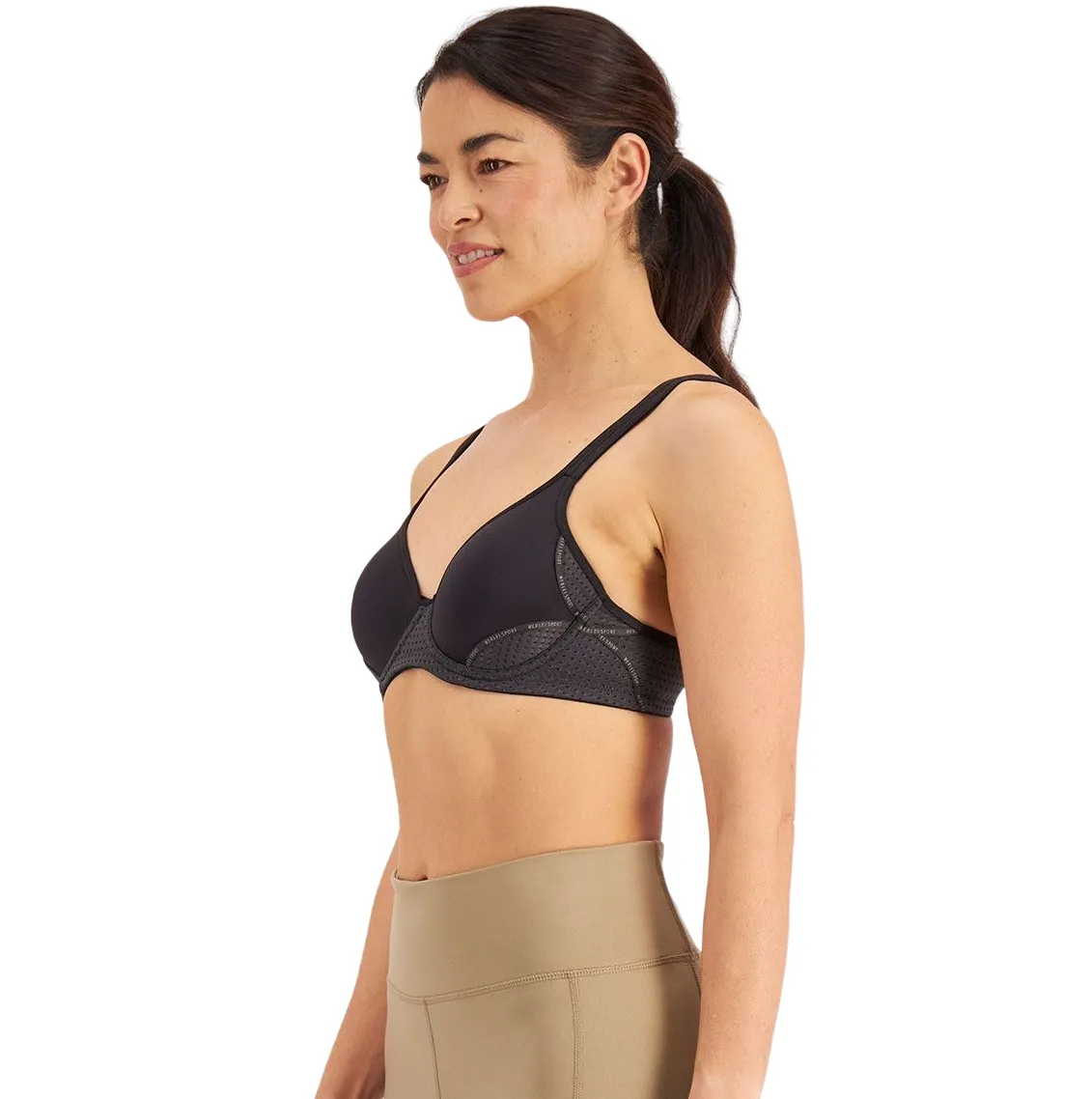 2 x Berlei Womens Electrify Mesh Contour Black Bra