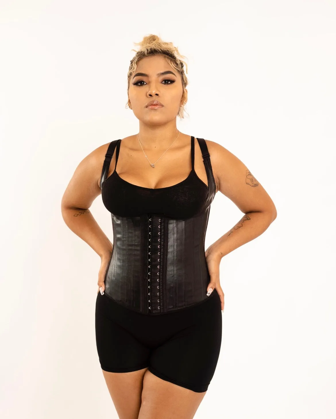 20   STEEL BONED WAIST TRAINER VEST