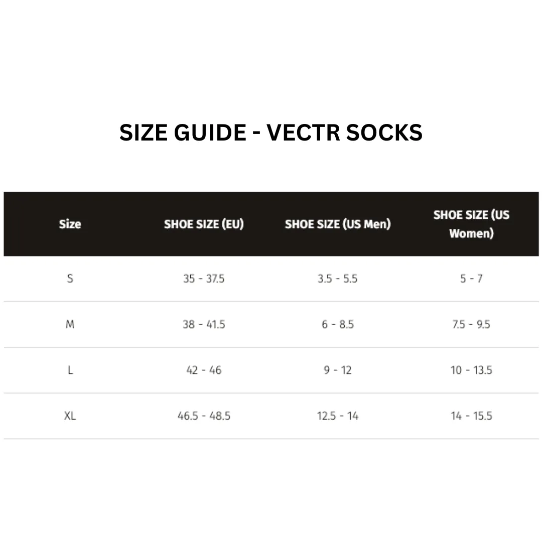 2XU - Vectr Cushion Crew Socks - Black/Titanium