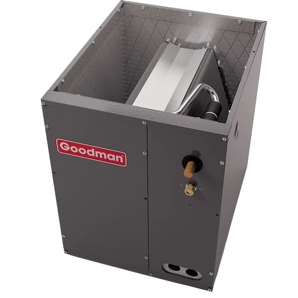 3.5 Ton Goodman 15.2 SEER2 Central Air Conditioner - 120,000 Btu Single-Stage Multi-Speed ECM Gas Furnace 80% AFUE 2000 cfm Up-flow System