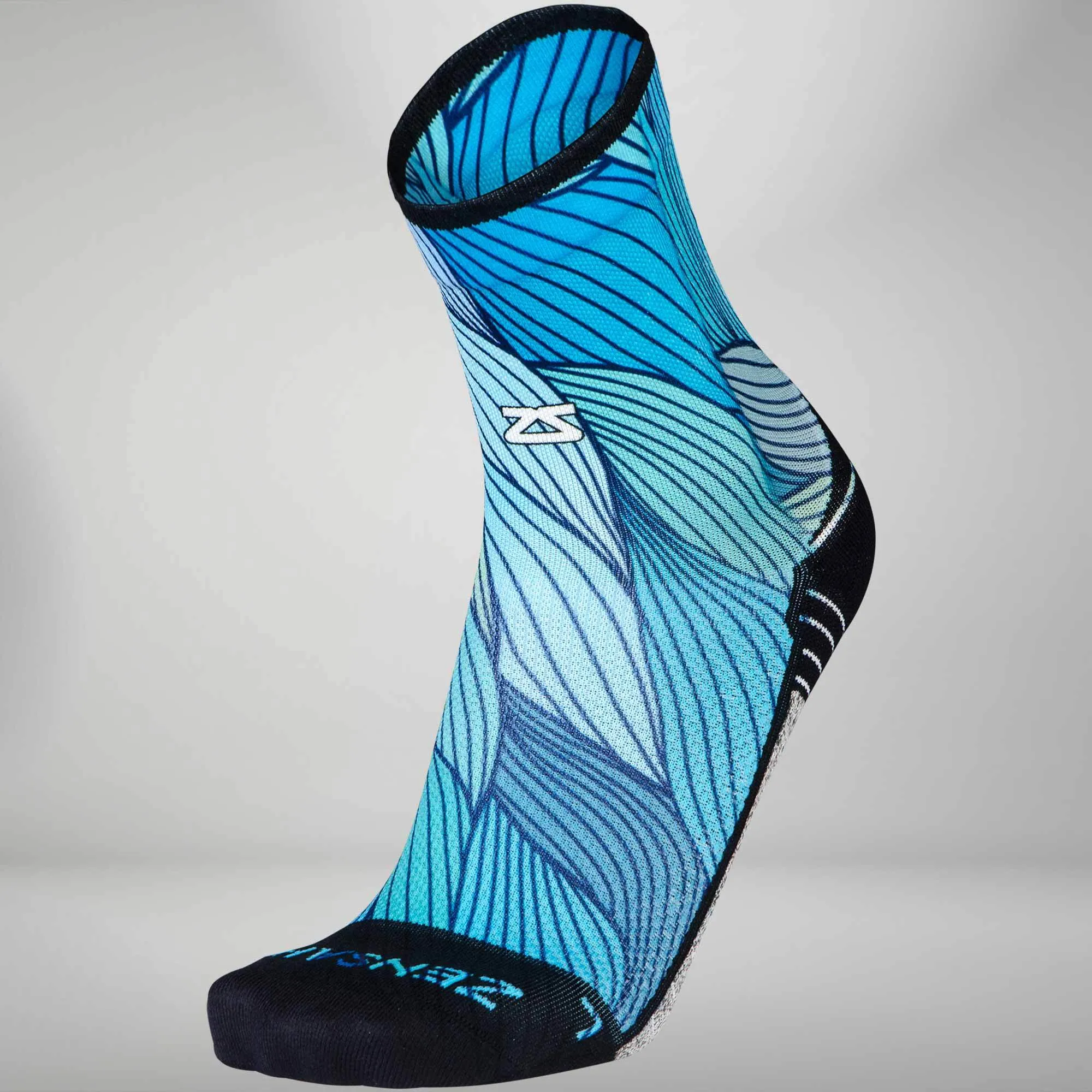 Abstract Waves Socks (Mini Crew)