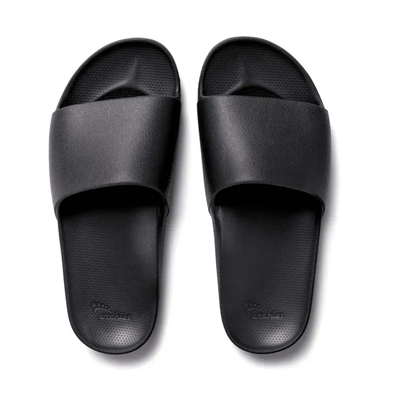 ARCH SUPPORT SLIDES - BLACK