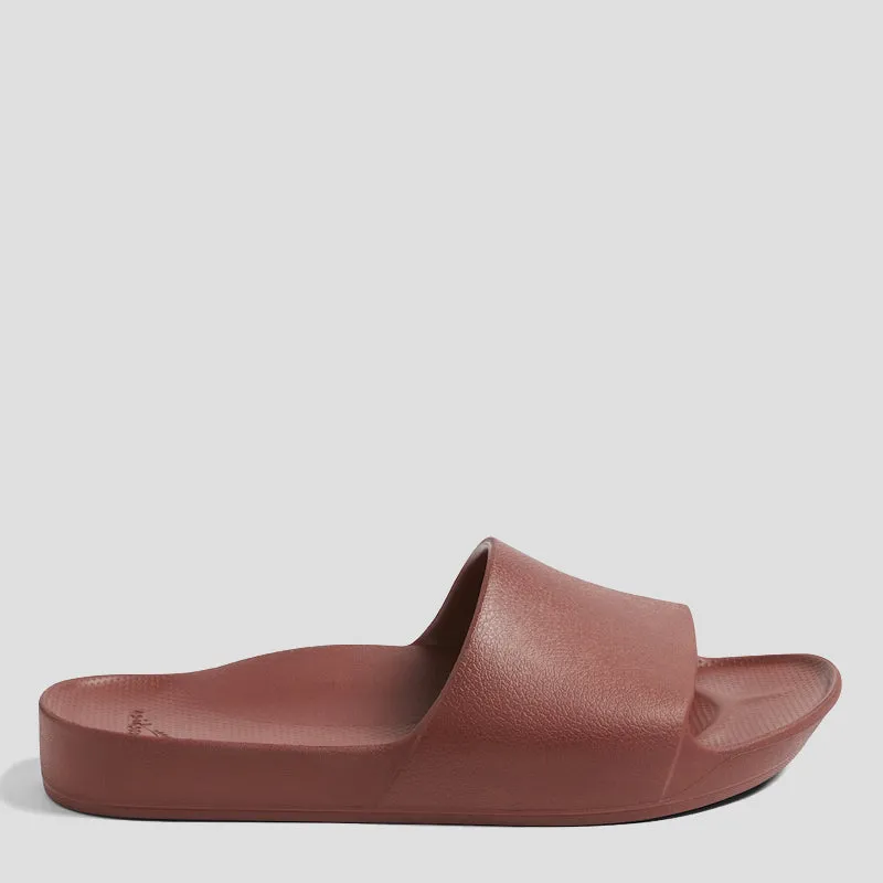 ARCH SUPPORT SLIDES - SANGRIA RED