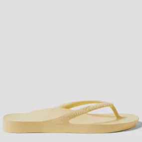 ARCH SUPPORT THONGS - LEMON