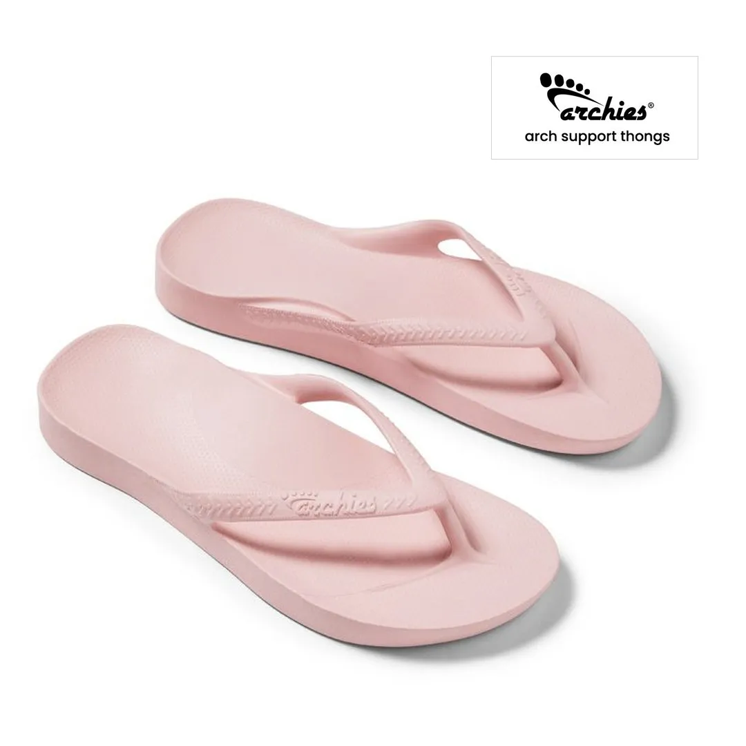 ARCH SUPPORT THONGS - PINK