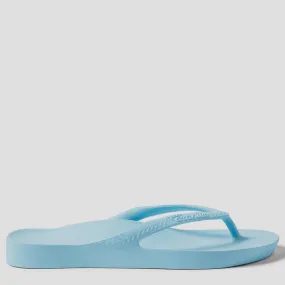 ARCH SUPPORT THONGS - SKY BLUE