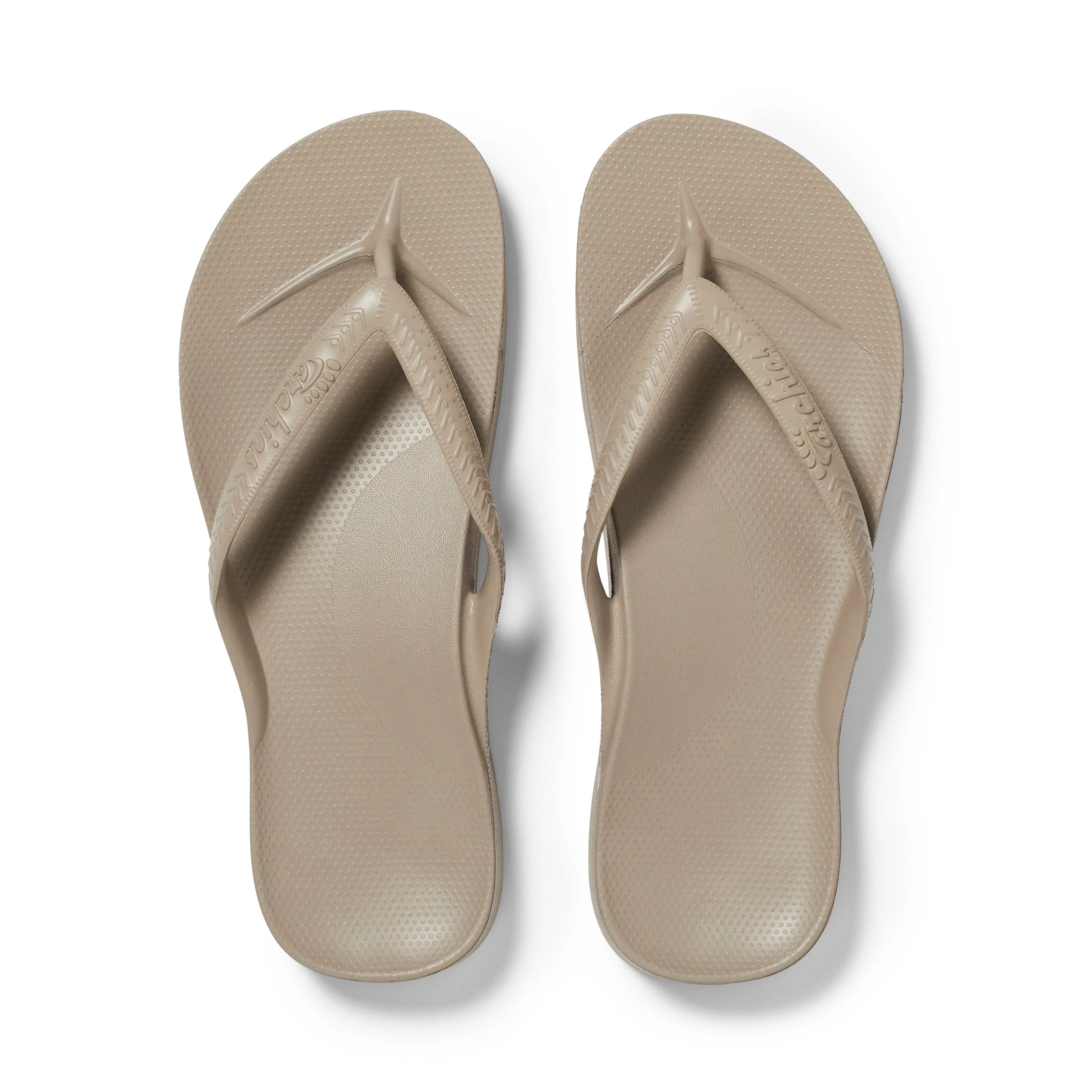 ARCH THONGS TAUPE