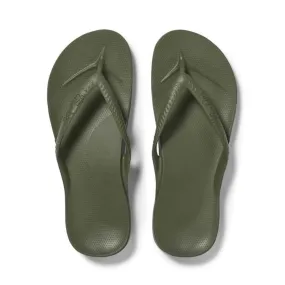 Archies Arch Support Jandal Khaki