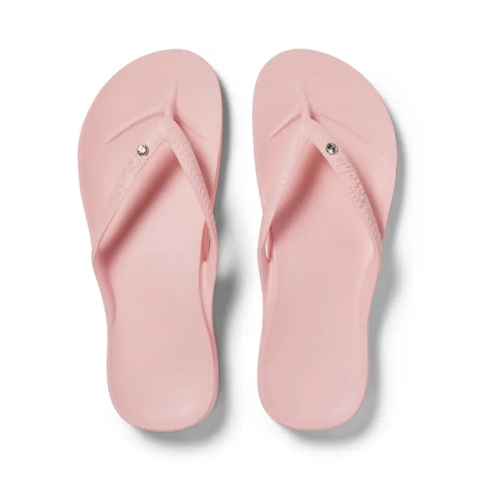 Archies Arch Support Jandal Pink Crystal