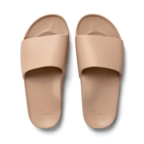 Archies Arch Support Slide Tan