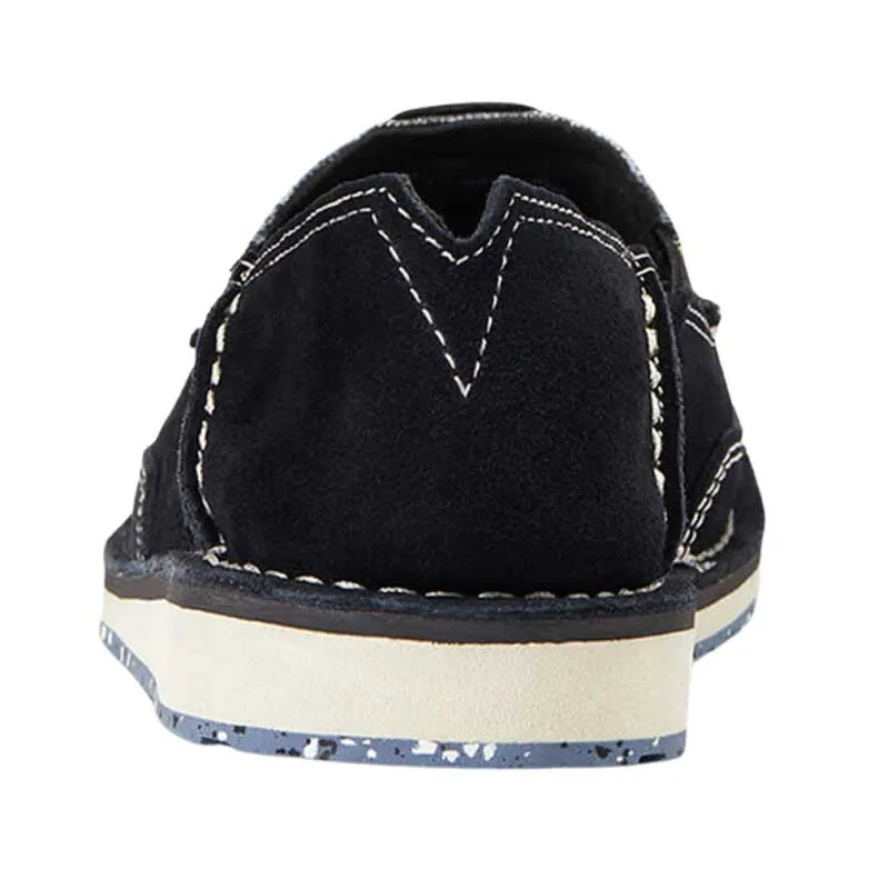 Ariat Women's Cruiser- Black Suede/Deepest Aztec