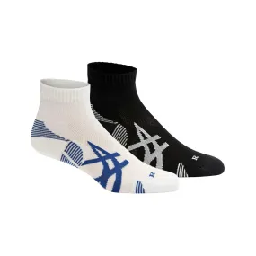 Asics Cushion 2 Pack Socks Black White