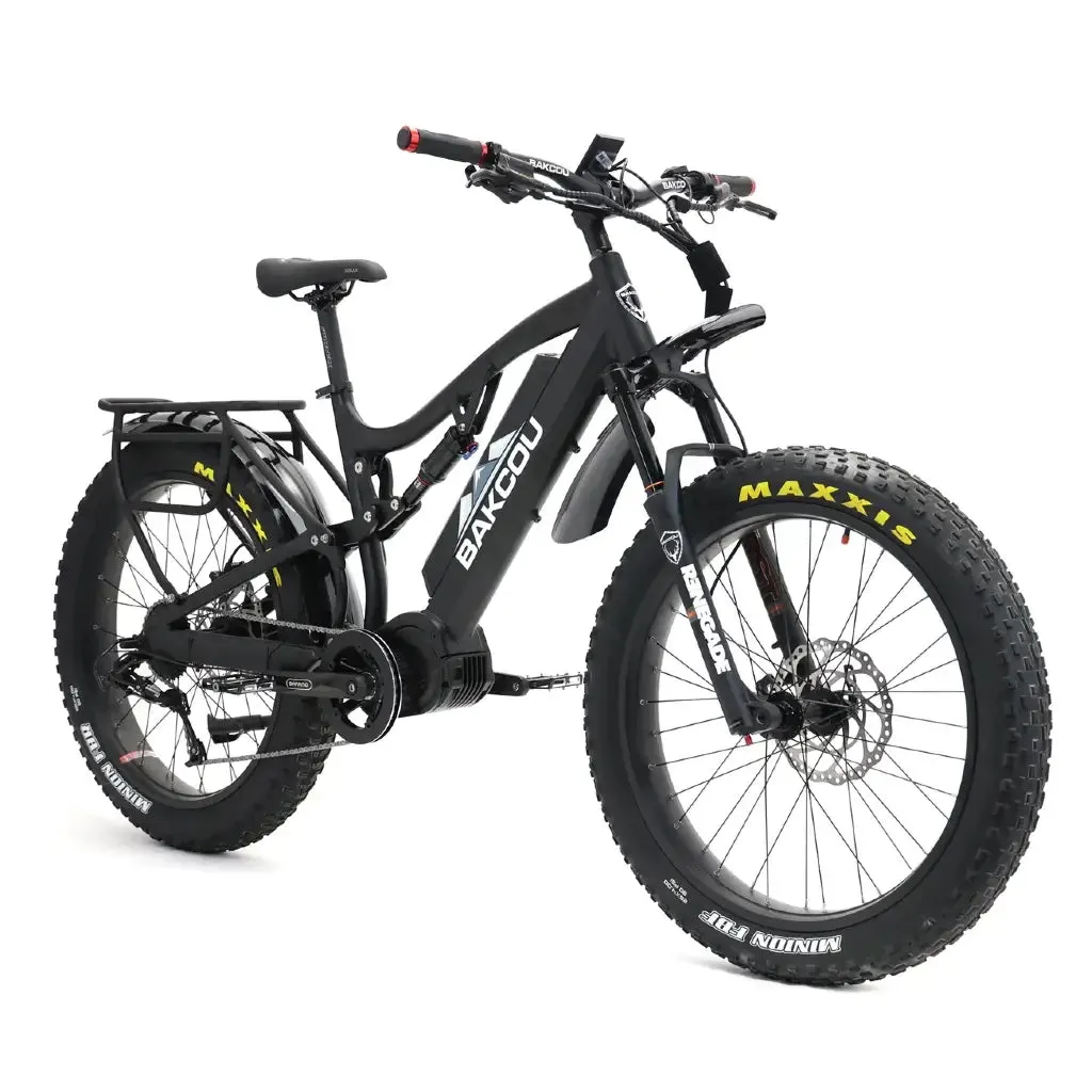 Bakcou Storm Full Suspension Fat Tire Electric Bike