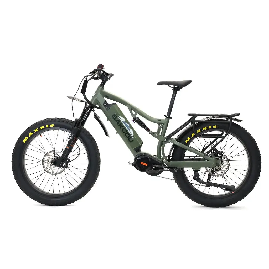 Bakcou Storm Full Suspension Fat Tire Electric Bike