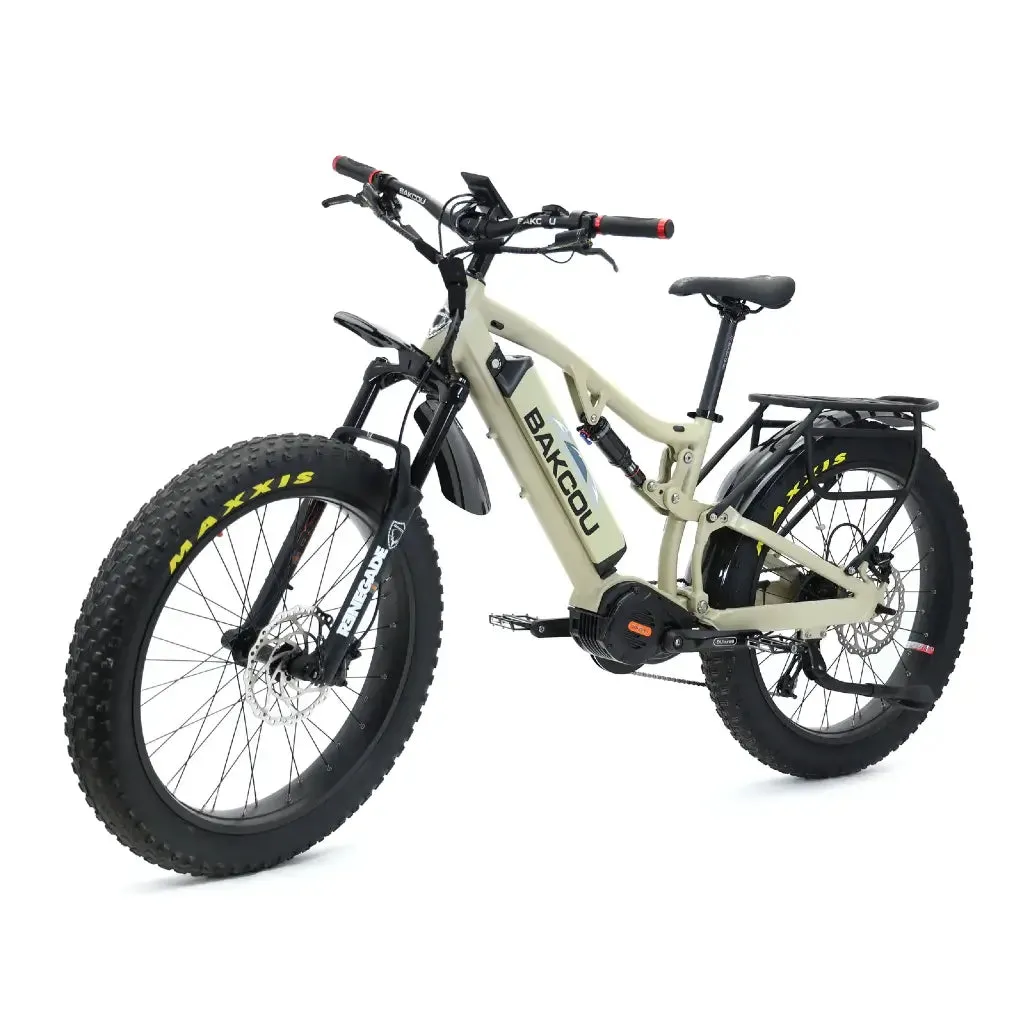 Bakcou Storm Full Suspension Fat Tire Electric Bike