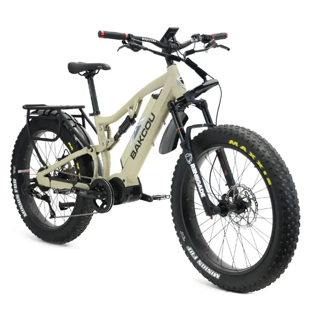 Bakcou Storm Full Suspension Fat Tire Electric Bike