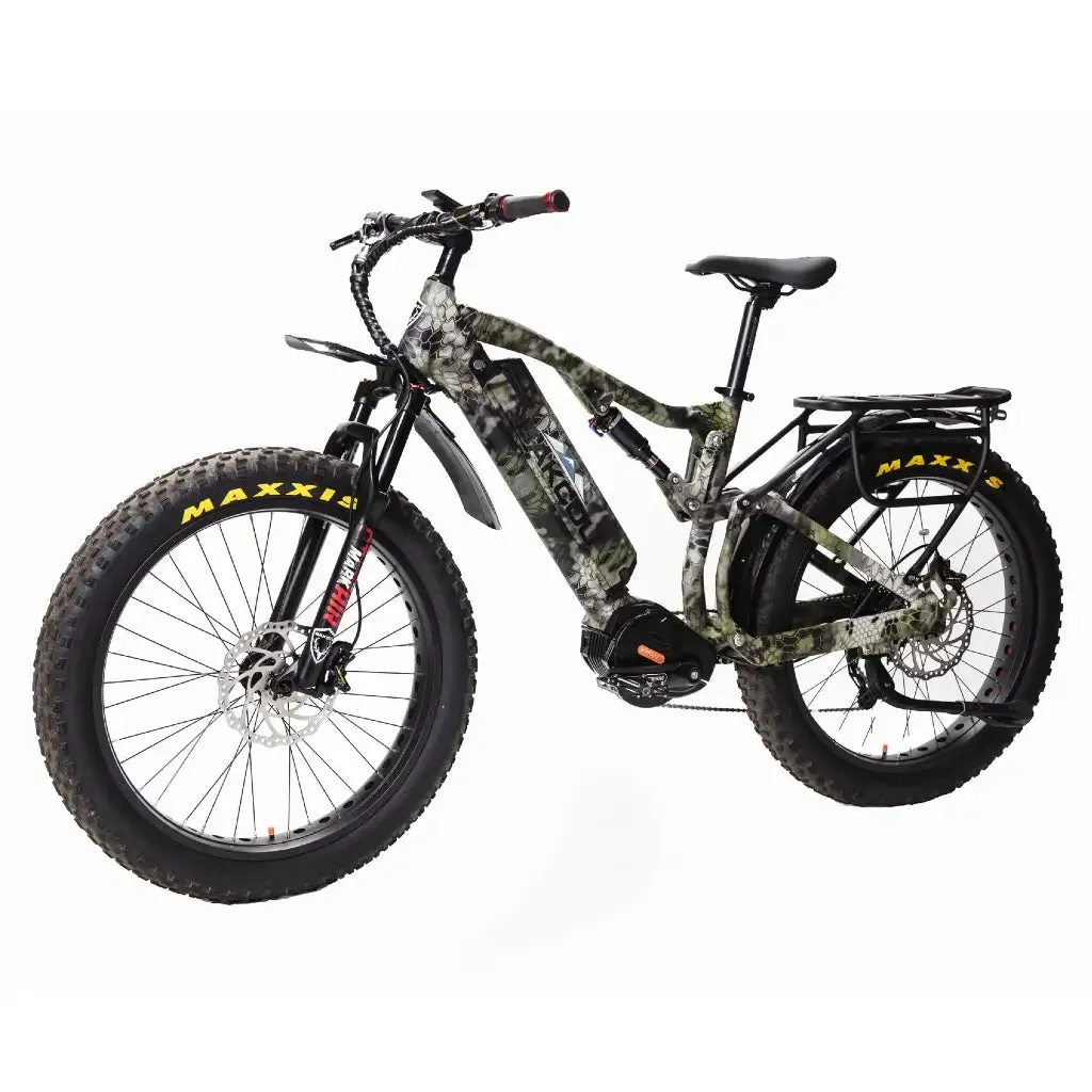 Bakcou Storm Full Suspension Fat Tire Electric Bike