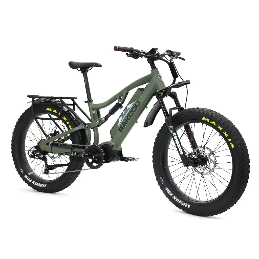 Bakcou Storm Full Suspension Fat Tire Electric Bike