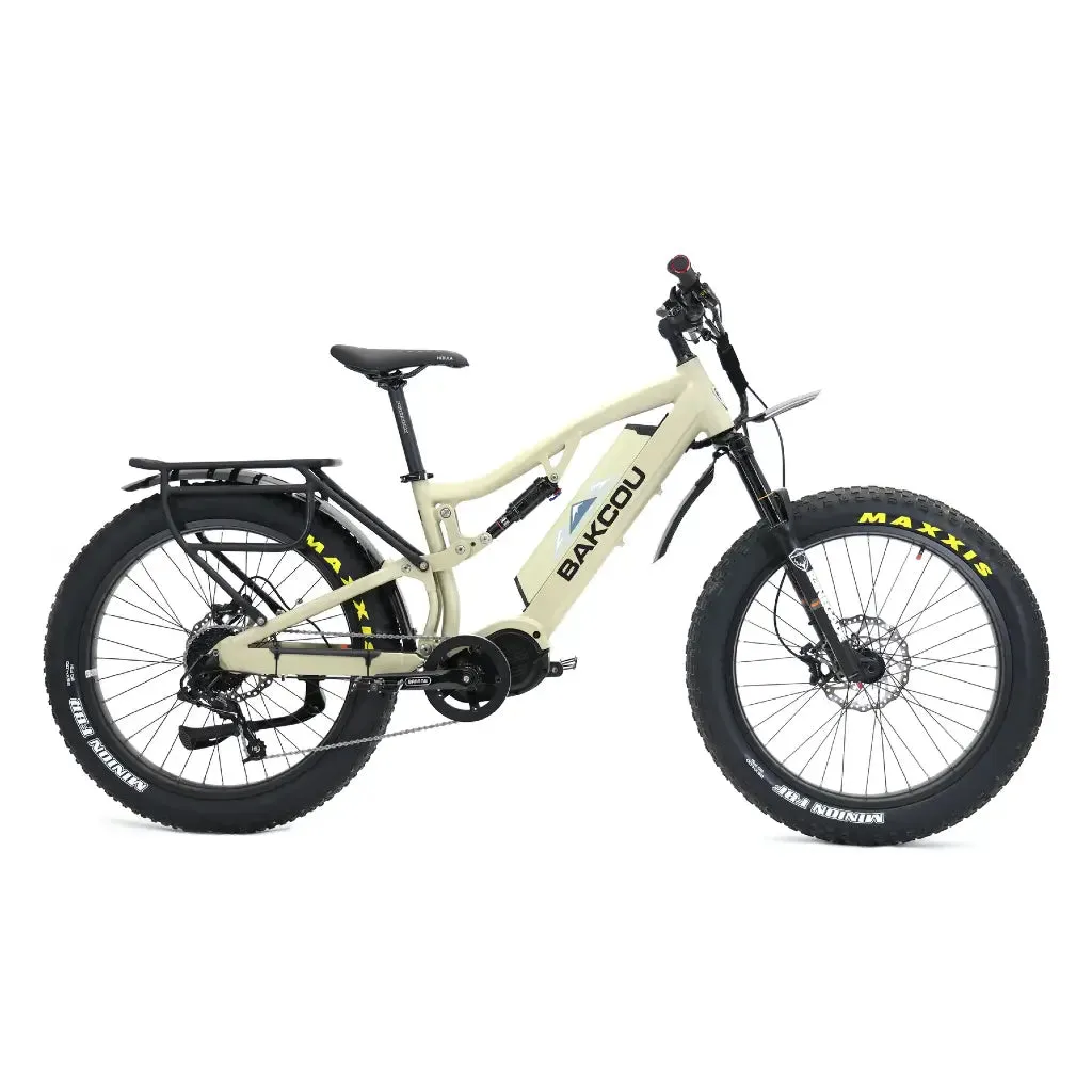 Bakcou Storm Full Suspension Fat Tire Electric Bike