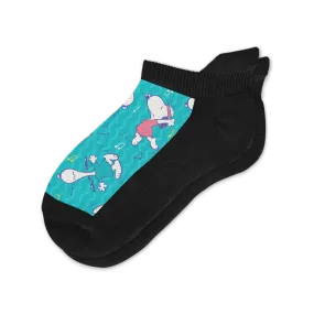 Beagle Ballet Ankle Diabetic Socks