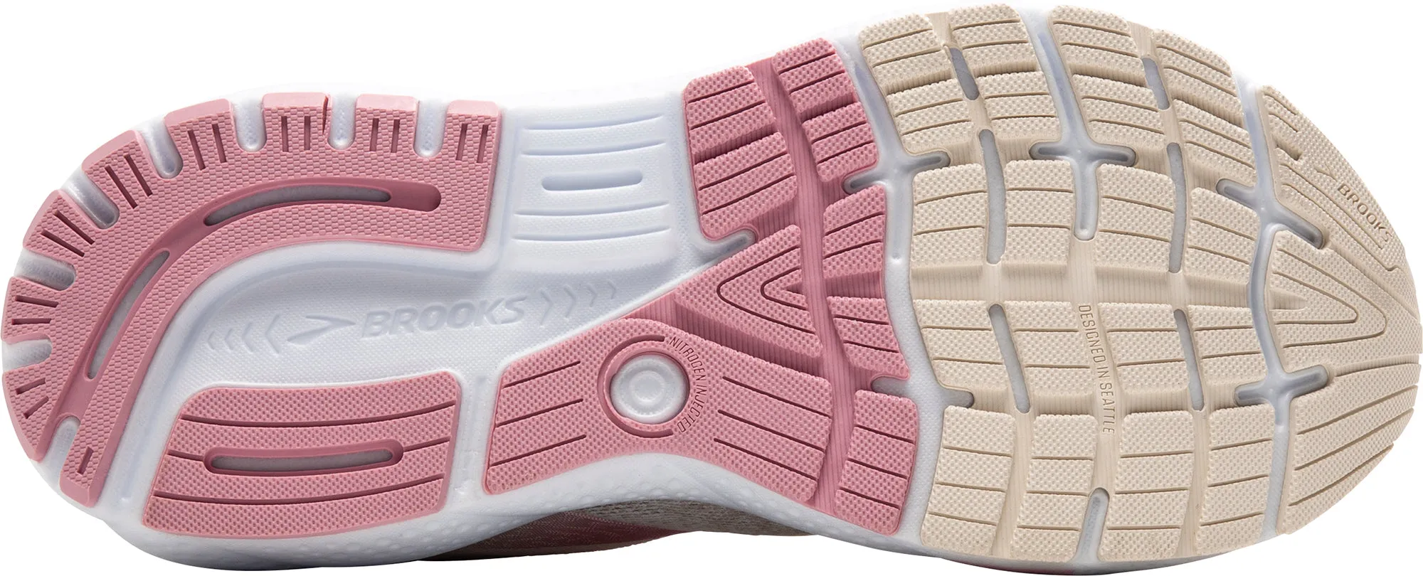 Brooks Ghost 16 Womens Running Shoes - Pink