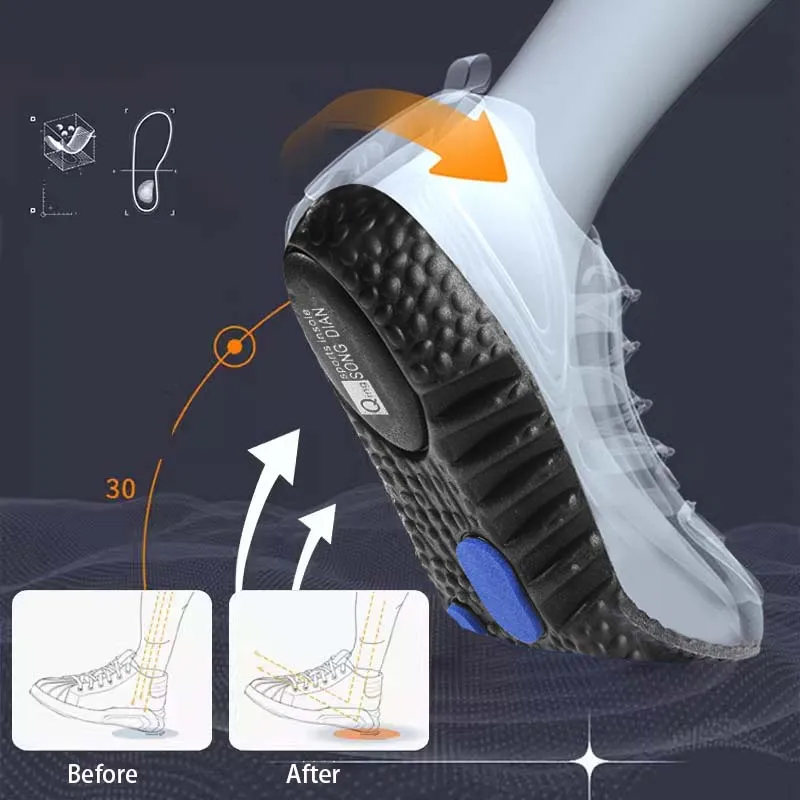 Dbeck® High-Elastic Shock Absorbing Basketball Insoles