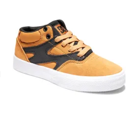 Dc Kalis Vulc - Mid-Top Leather Shoes For Boys