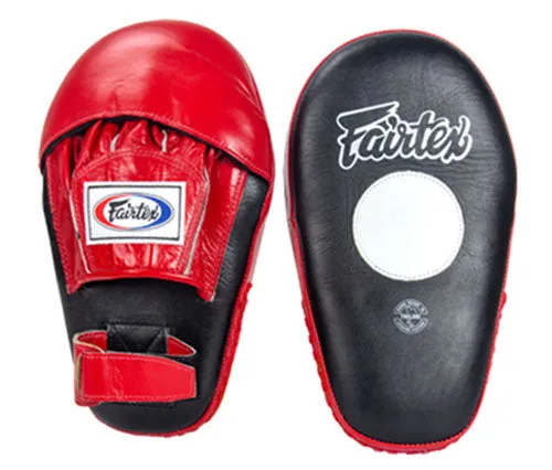 FAIRTEX Pro Angular FMV8 MUAY THAI BOXING MMA PUNCHING LONG FOCUS MITTS PADS 4 Colours