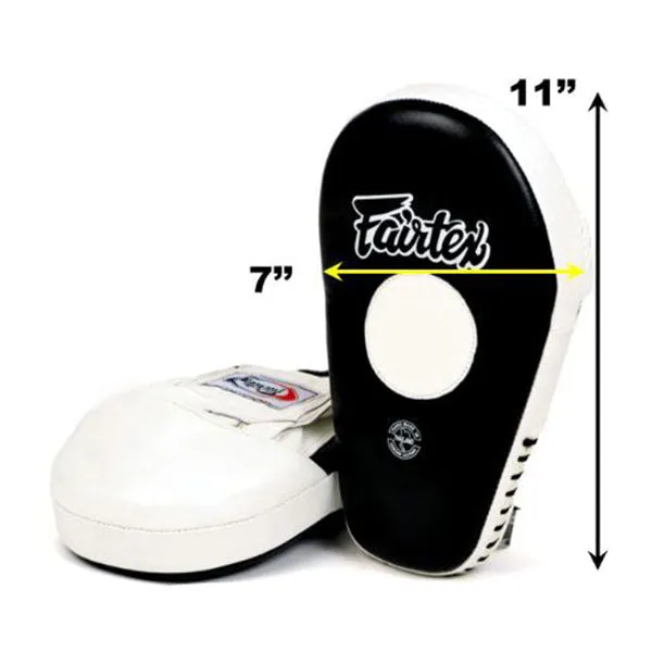 FAIRTEX Pro Angular FMV8 MUAY THAI BOXING MMA PUNCHING LONG FOCUS MITTS PADS 4 Colours