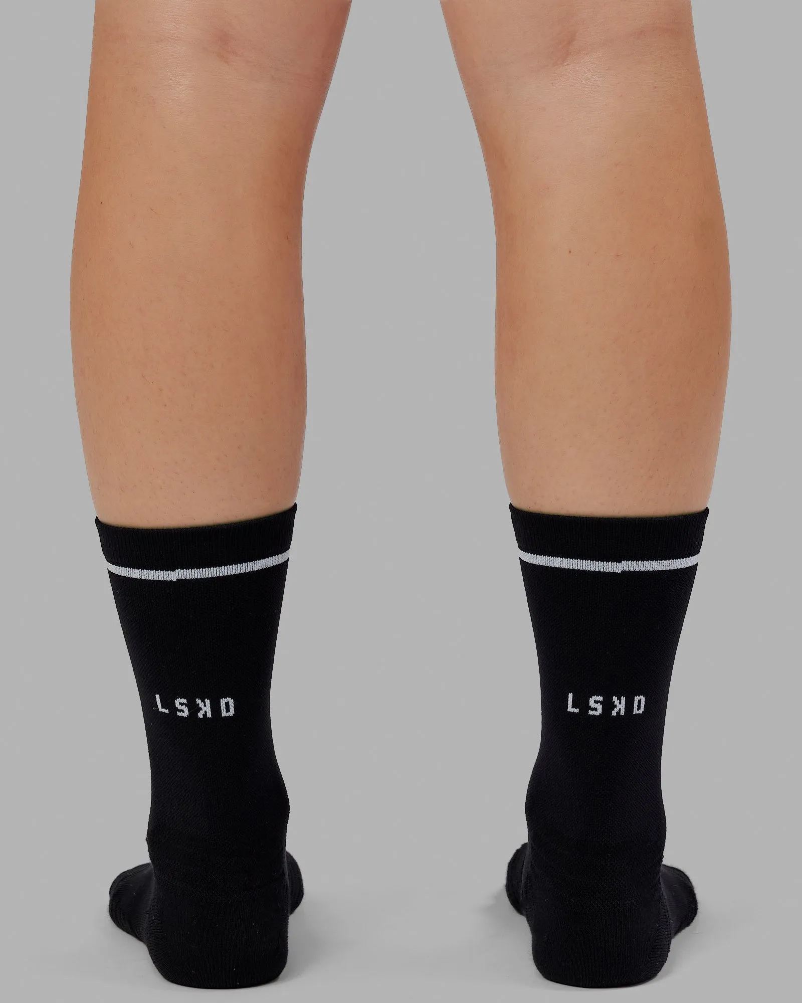 Fast Performance Crew Socks - Black