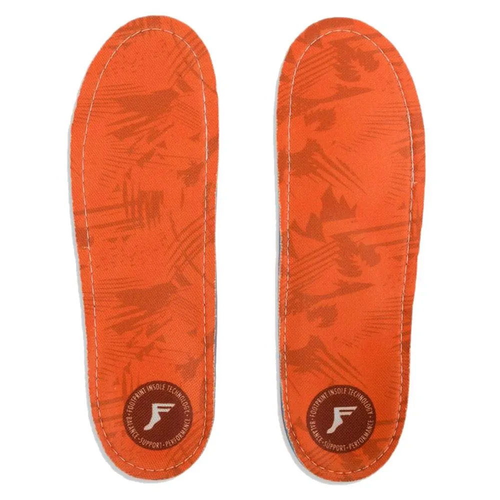 Footprint Kingfoam Orthotics Insoles (Orange Camo)