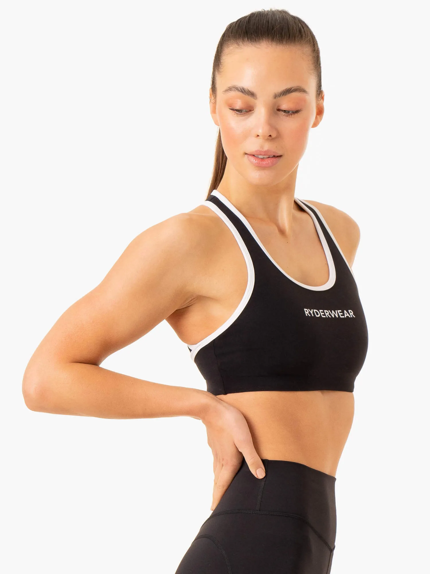 Frequency High Impact Sports Bra - Black