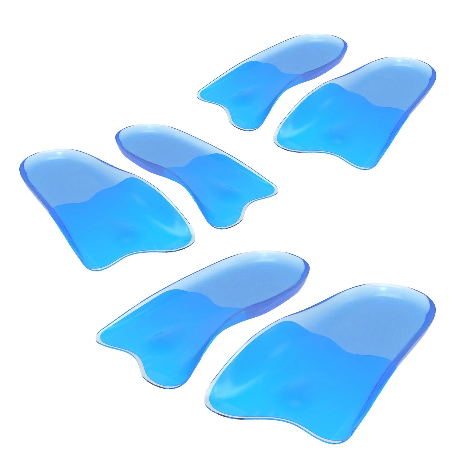 Gel Arch Support Half Insoles 3-Size Combo Set – Bibal Insole