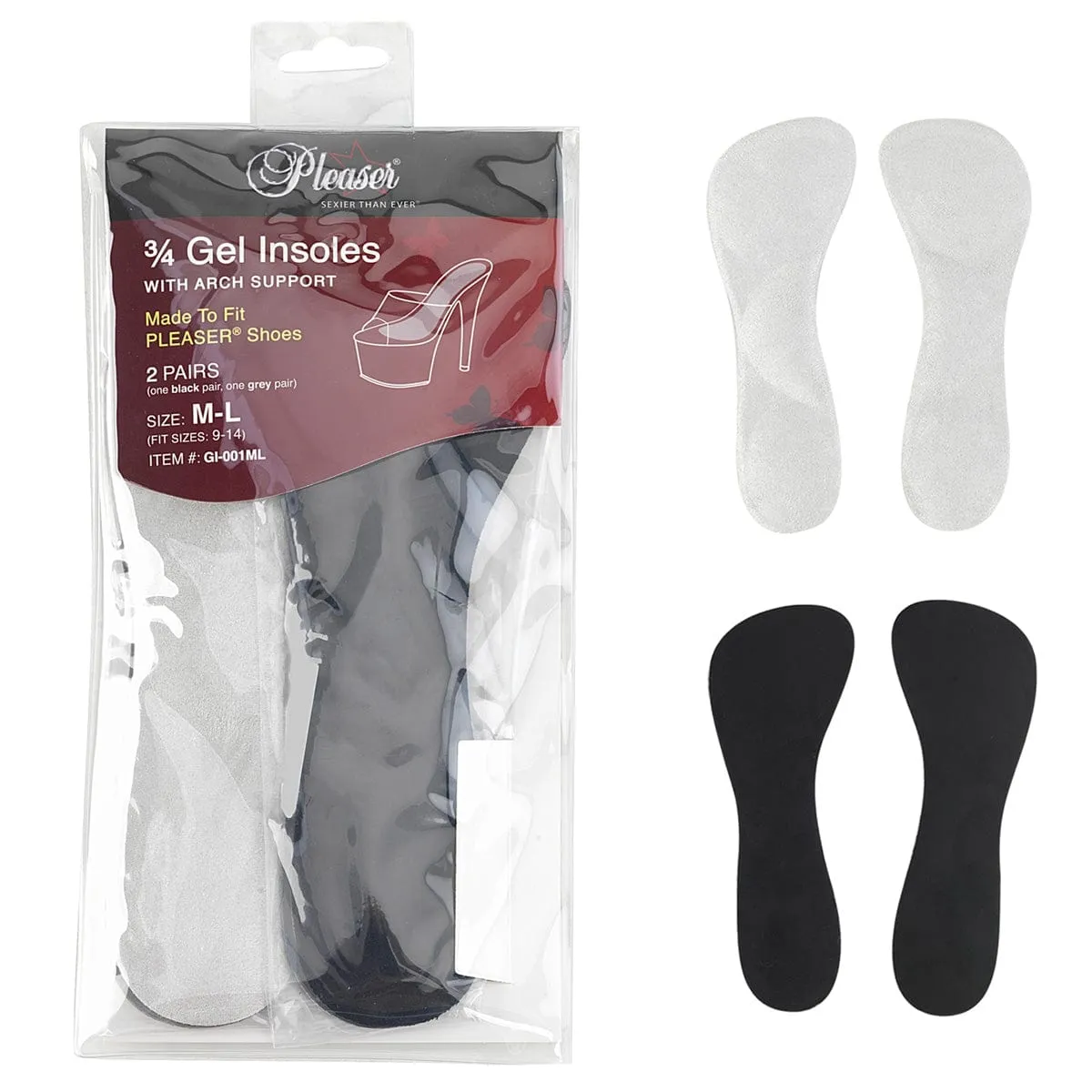 Gel Insoles with Arch Support