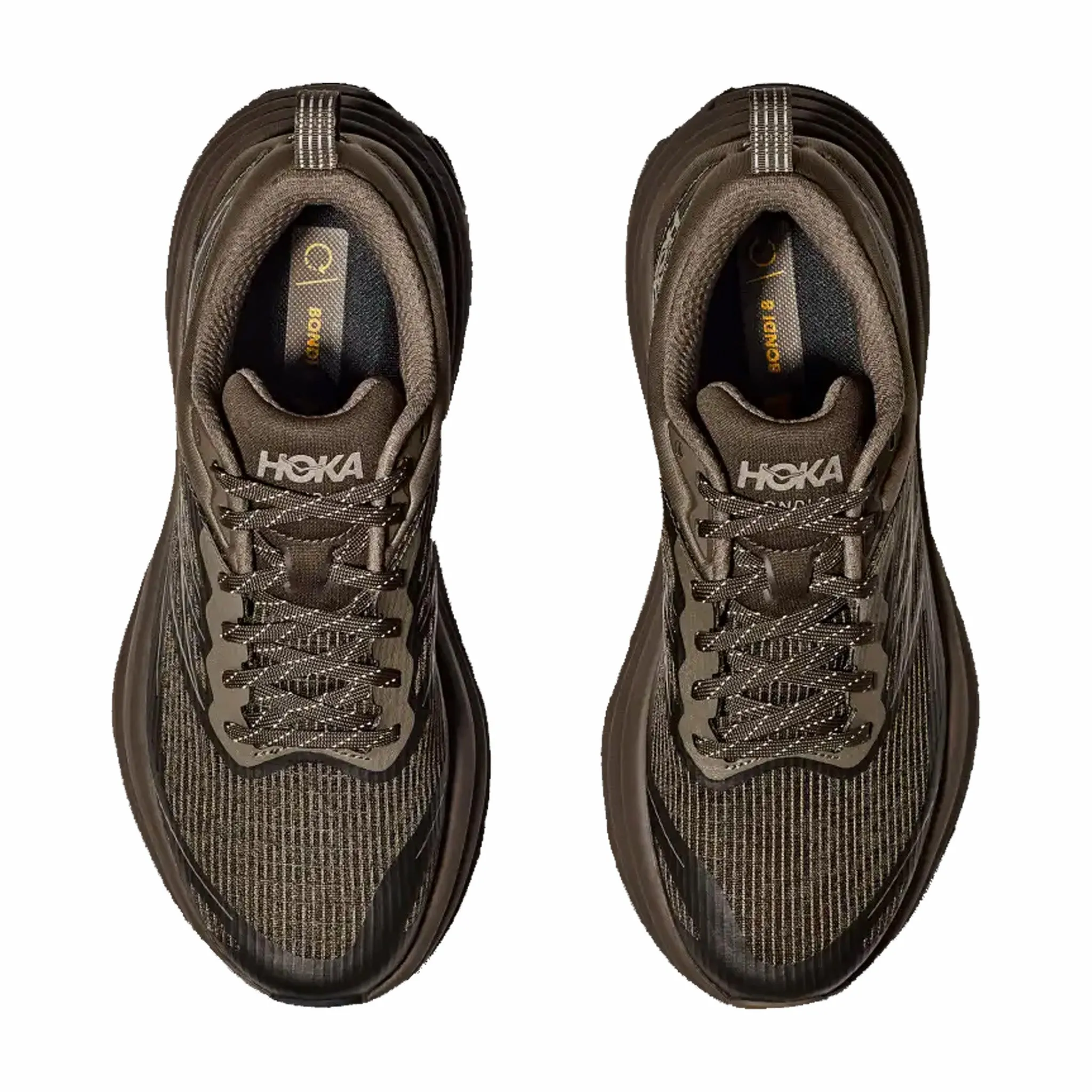 Hoka Men's Bondi 8 TS Caged (Umber/Deep Umber)