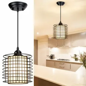 Industrial Metal Pendant Light Rustic Chandelier Farmhouse Hanging Light