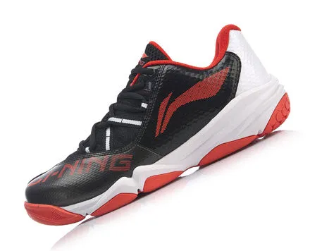 LI-NING MEN'S TRAINING BADMINTON SHOES - AYTP033-1 (BLACK)