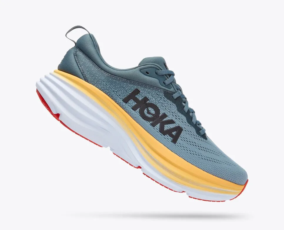 Men's HOKA Bondi 8 (Wide-2E) - 1127953-GBMS