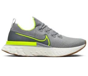 Men's Nike React Infinity Run FK (Particle Grey/Volt)