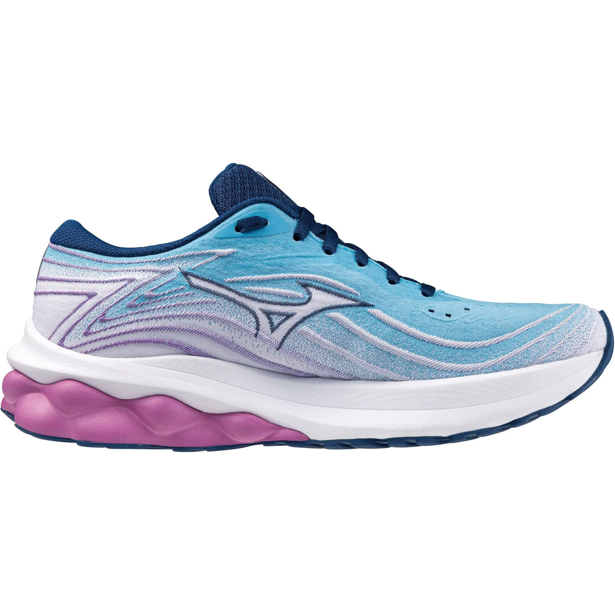 Mizuno Wave Skyrise 5 Womens Running Shoes - Blue