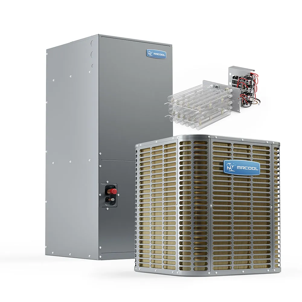 MRCOOL® ProDirect Series Central Heat Pump & Air Conditioner Split System 1.5 Ton 15 SEER2 18K BTU - Multiposition