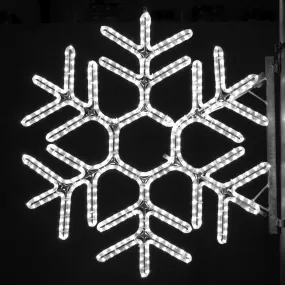 Pole Decoration - Hexagon Snowflake