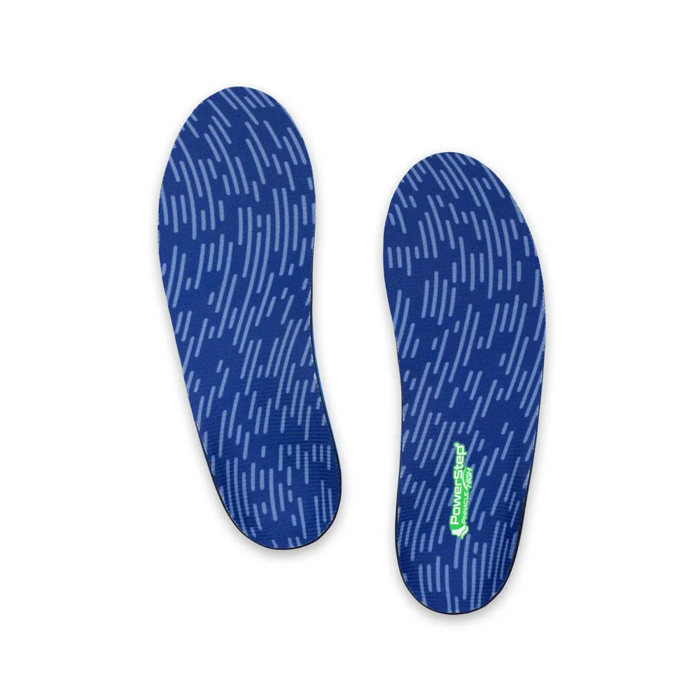 PowerStep Pinnacle High Insoles | High Arch Pain Relief Orthotic, Supination Inserts