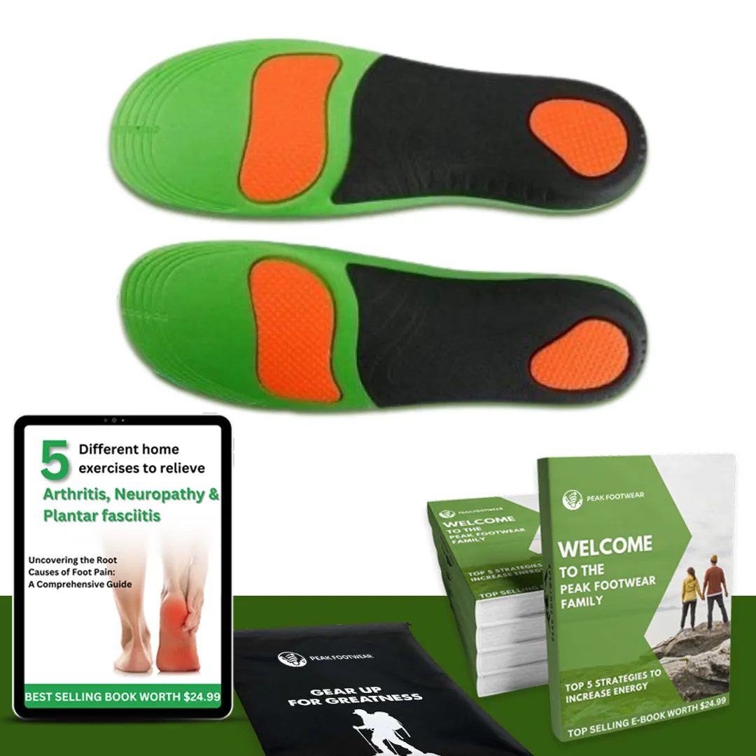 Premium Insoles - Orthopedic arch support (Unisex)