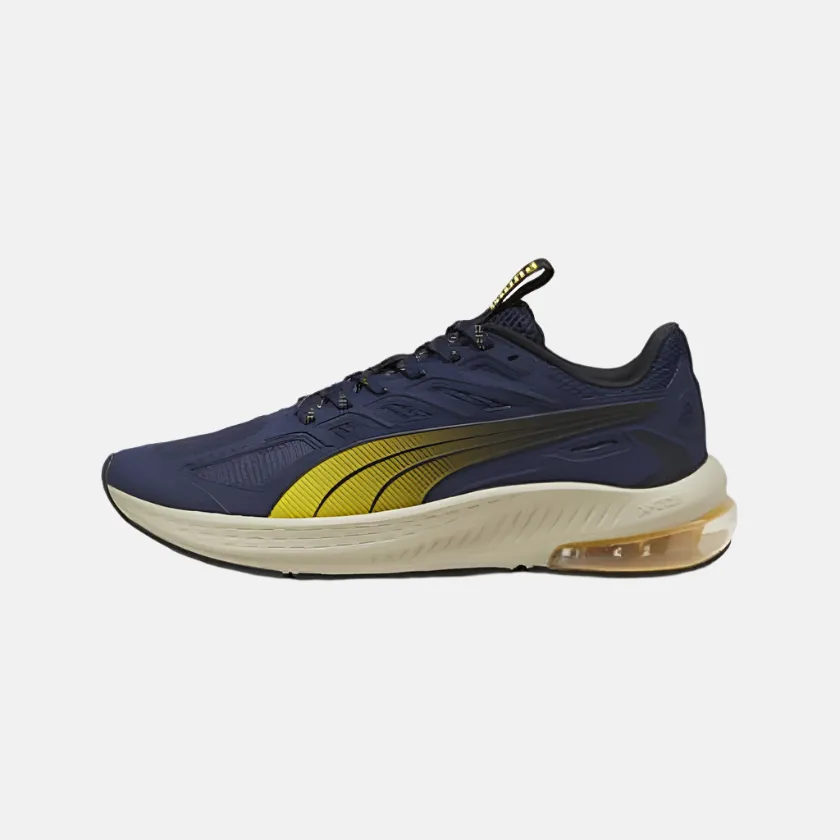 Puma X-Cell Lightspeed Men's Running Shoes -Navy/Yellow/Black