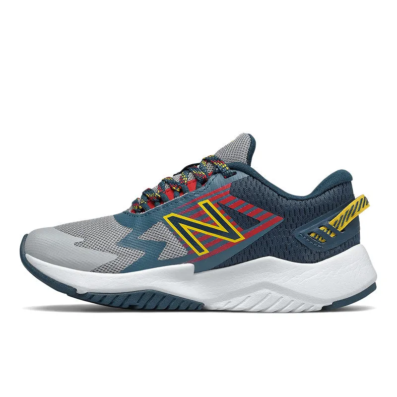 Rave Run - Light Aluminum / Rogue Wave / Energy Red