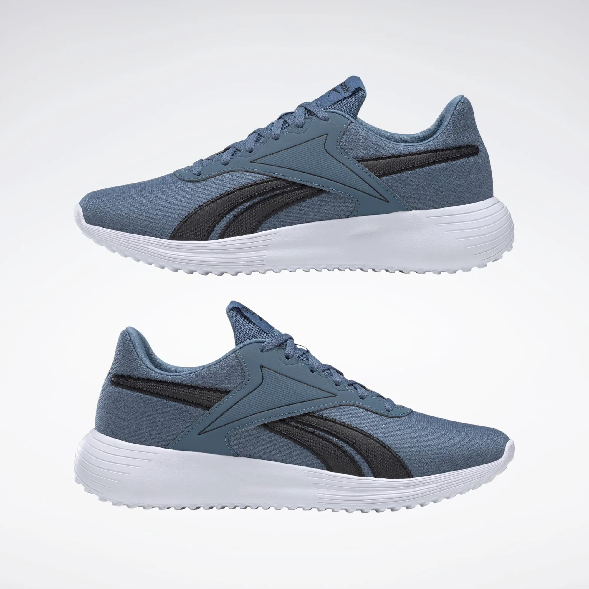 Reebok Men's Lite 3 Shoes - Blue Slate / Core Black / Ftwr White