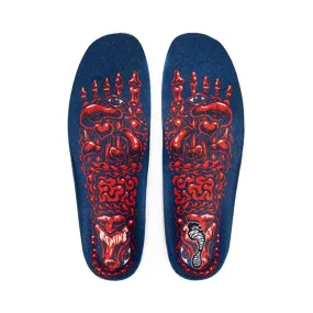 Remind Insoles Cush Classic 4mm Mid-High Arch Reflexology Insoles