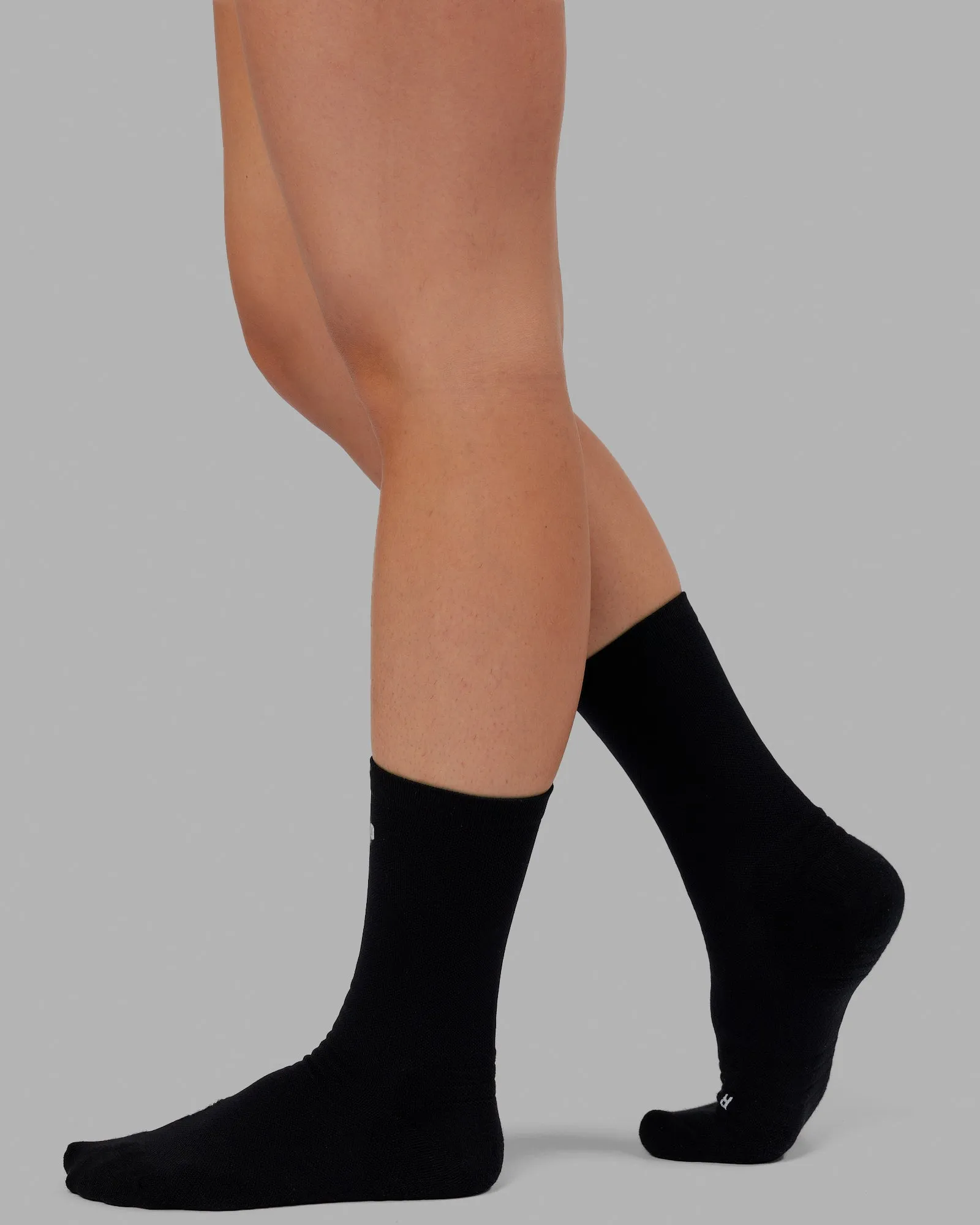 Rep Performance Crew Socks - Black